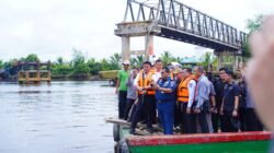 Groundbreaking Revitalisasi Jembatan P6 Sungai Lalan