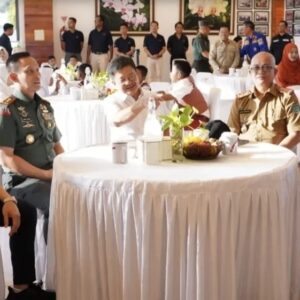 Bupati Panca Melalui Sekda H Muhsin Abdullah Hadiri Pemberian Bantuan Keramik Dari PT Arwana KepadaKodam II/Sriwijaya