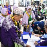 Kloter 4 Masuk Asrama Haji Sumsel, 1 Jemaah Dirujuk Ke Rumah Sakit