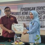 Puluhan Pengurus KONI Ogan Ilir Ikuti Bimtek Manajemen Organisasi Olahraga