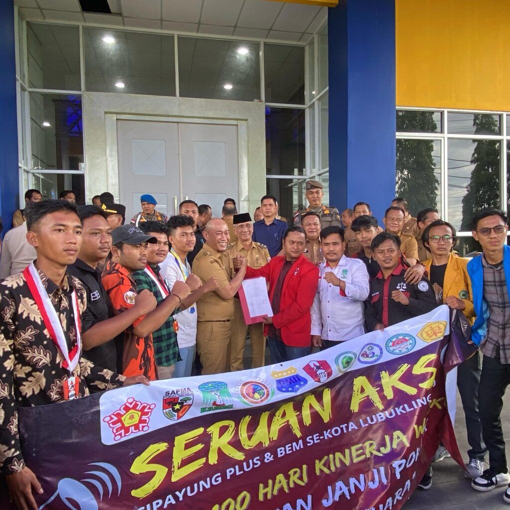 100 Hari Kerja Wali KotaLubuk Linggau, Mahasiswa Lintas Kampus Gelar Aksi Damai
