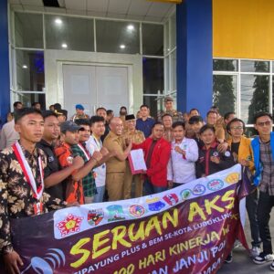 100 Hari Kerja Wali KotaLubuk Linggau, Mahasiswa Lintas Kampus Gelar Aksi Damai