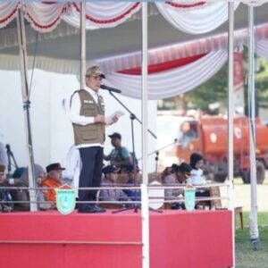 Antisipasi Karhutla, Pemkab Ogan Ilir Gelar Apel dan Gladi Kesiapsiagaan Bencana Tahun 2025