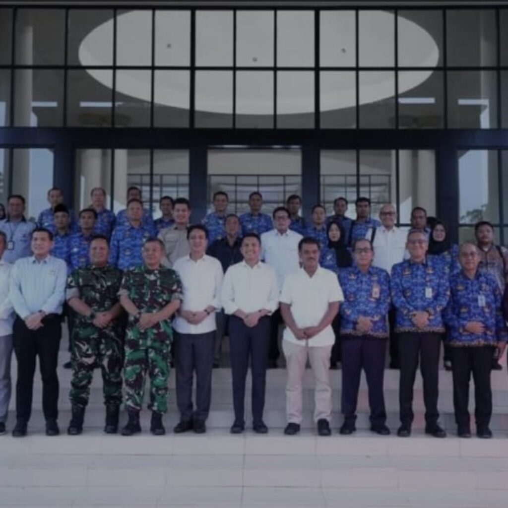 Ketua DPRD H Edwin Cahya Putra Hadiri Rapat Cetak Sawah Rakyat