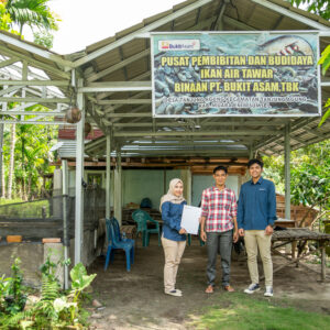 Bukit Asam (PTBA) Mendorong Transformasi Desa Lewat Usaha Budidaya Perikanan