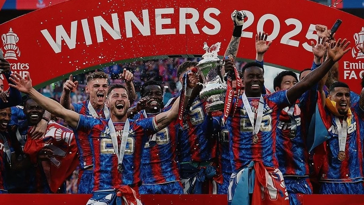 Crystal Palace Raih Trofi Piala FA usai Bantai Manchester City 1-0