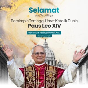 Menag: Selamat atas Terpilihnya Paus Leo XIV, Pemimpin Tertinggi Umat Katolik Dunia