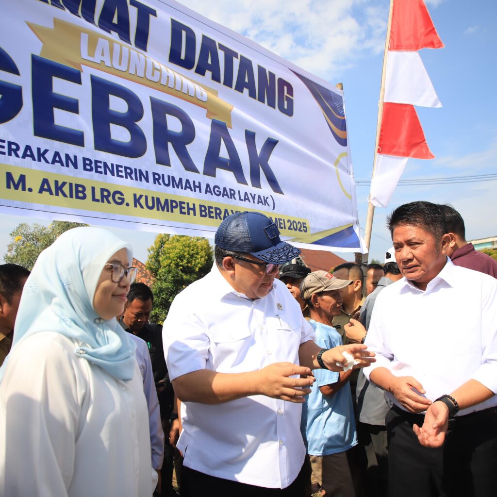 Dukung Program 3 Juta Rumah Presiden Prabowo, Pemprov Sumsel Launching Gebrak Kota Palembang