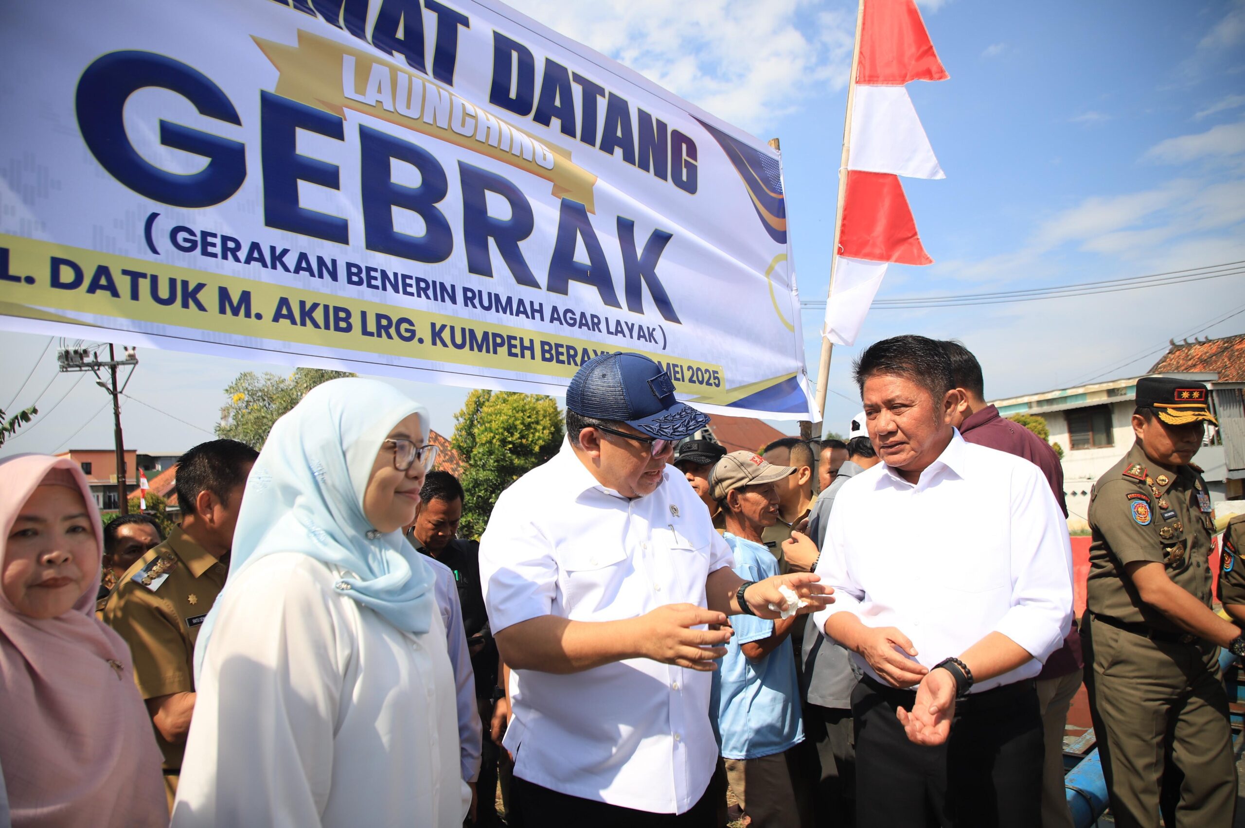 Dukung Program 3 Juta Rumah Presiden Prabowo, Pemprov Sumsel Launching Gebrak Kota Palembang