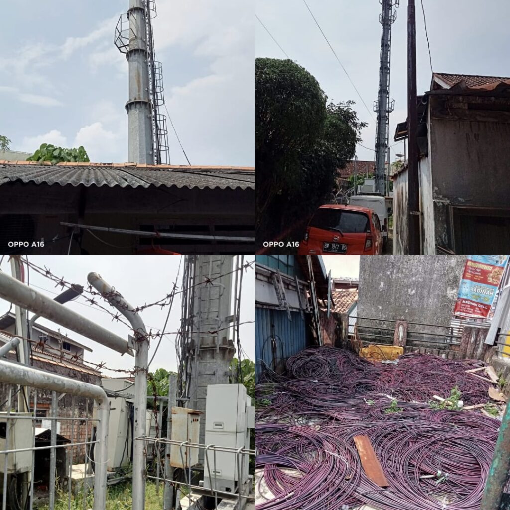 Warga HBR Motik Mohon Walikota Palembang Menmbongkar Bangunan Tower Monopole