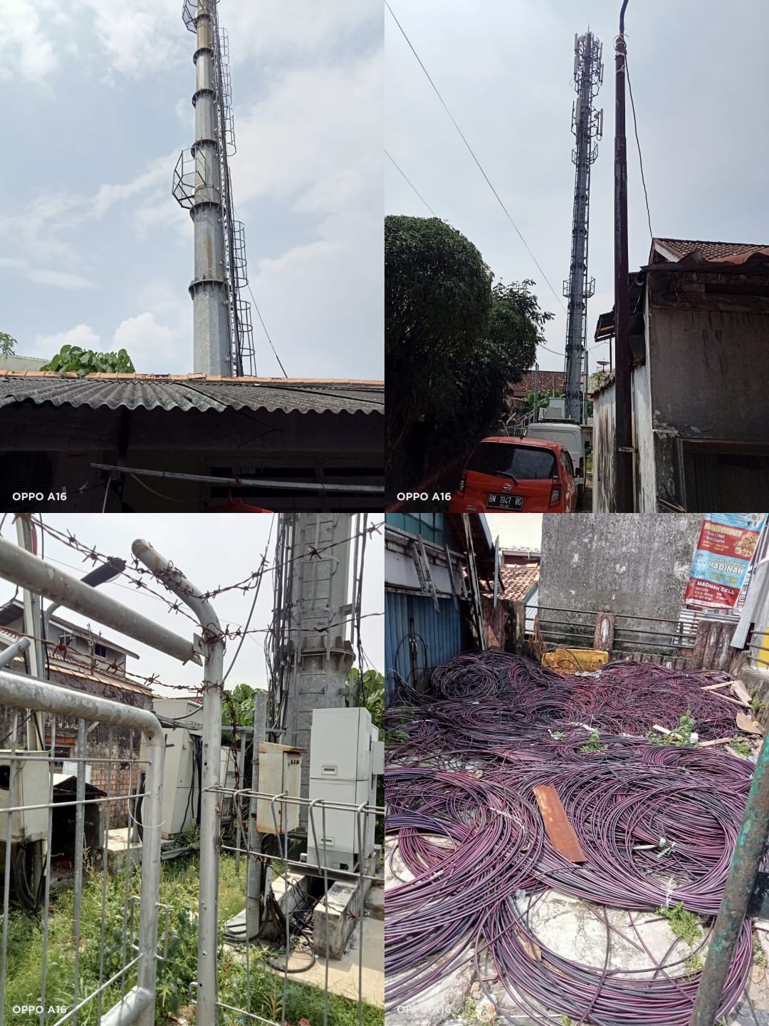 Warga HBR Motik Mohon Walikota Palembang Menmbongkar Bangunan Tower Monopole