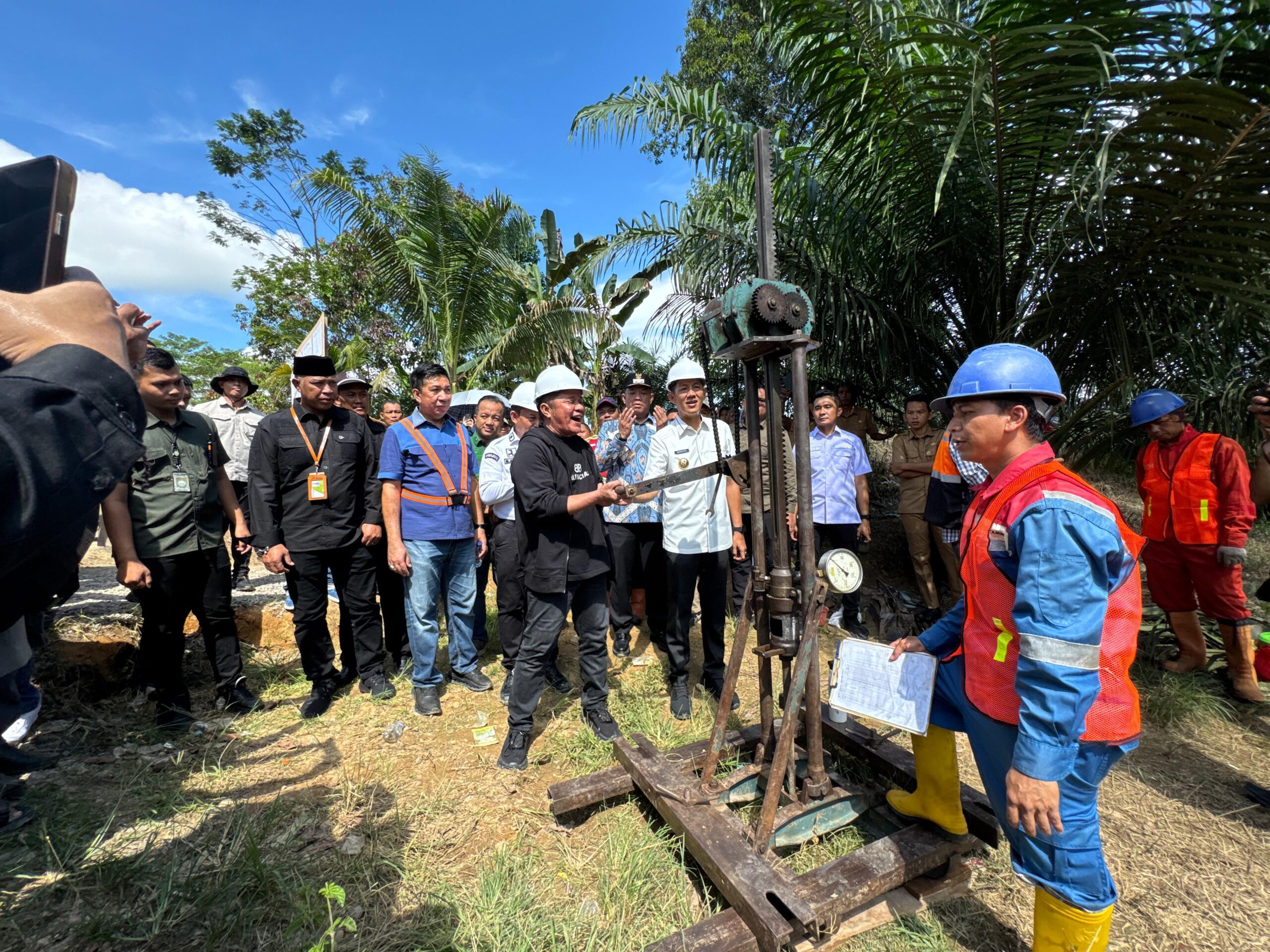 Gubernur Sumsel Groundbreaking Jembatan Air Sari dan Siapkan Pembangunan Jembatan Air Pabil