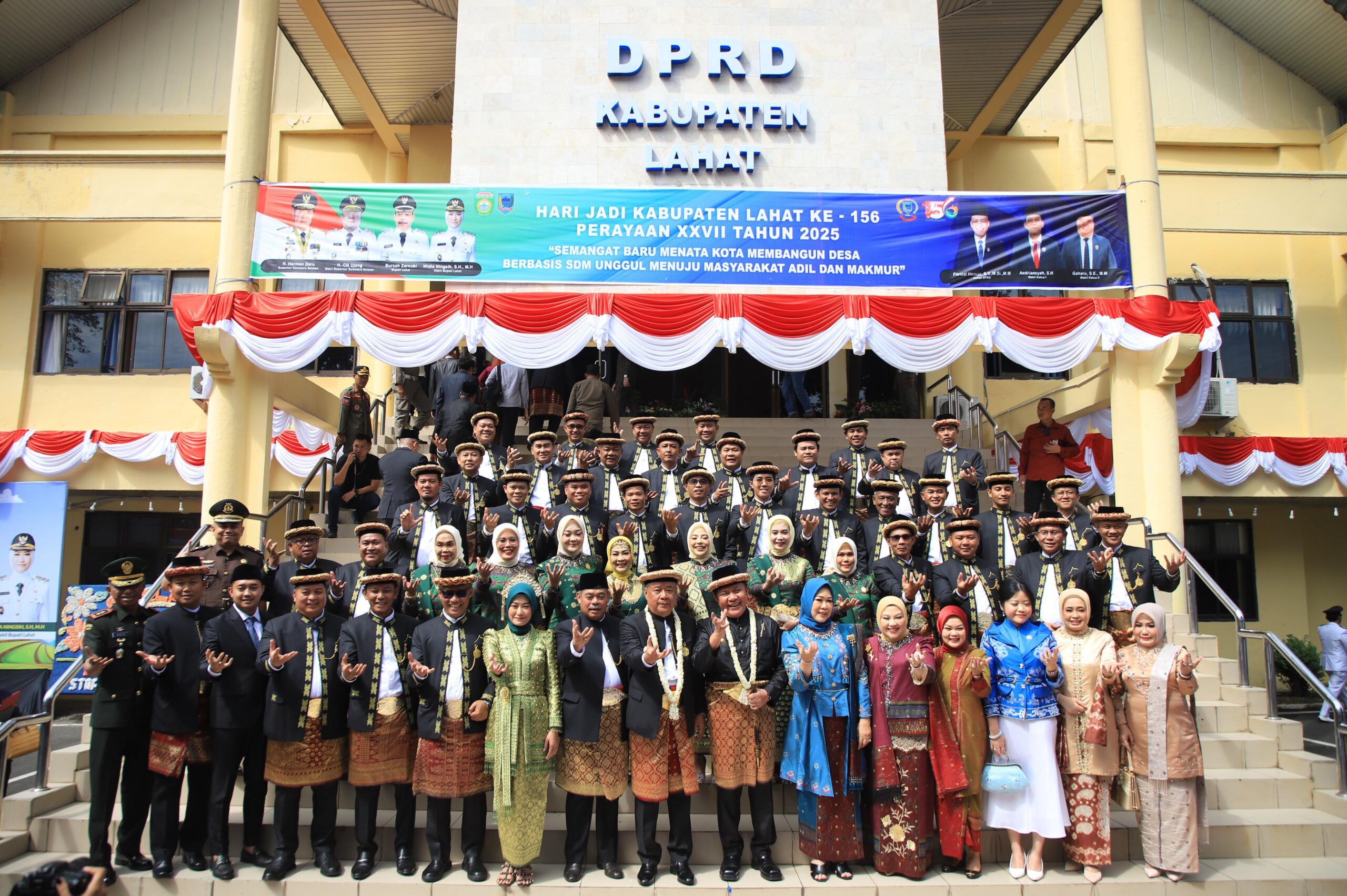 HUT Kabupaten Lahat ke-156 Tahun, Pemprov Sumsel Dukung Akselerasi Program “Menata Kota, Membangun Desa”
