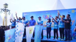 PLN Mobile Color Run 2025 di Kawasan Benteng Kuto Besak (BKB) Palembang