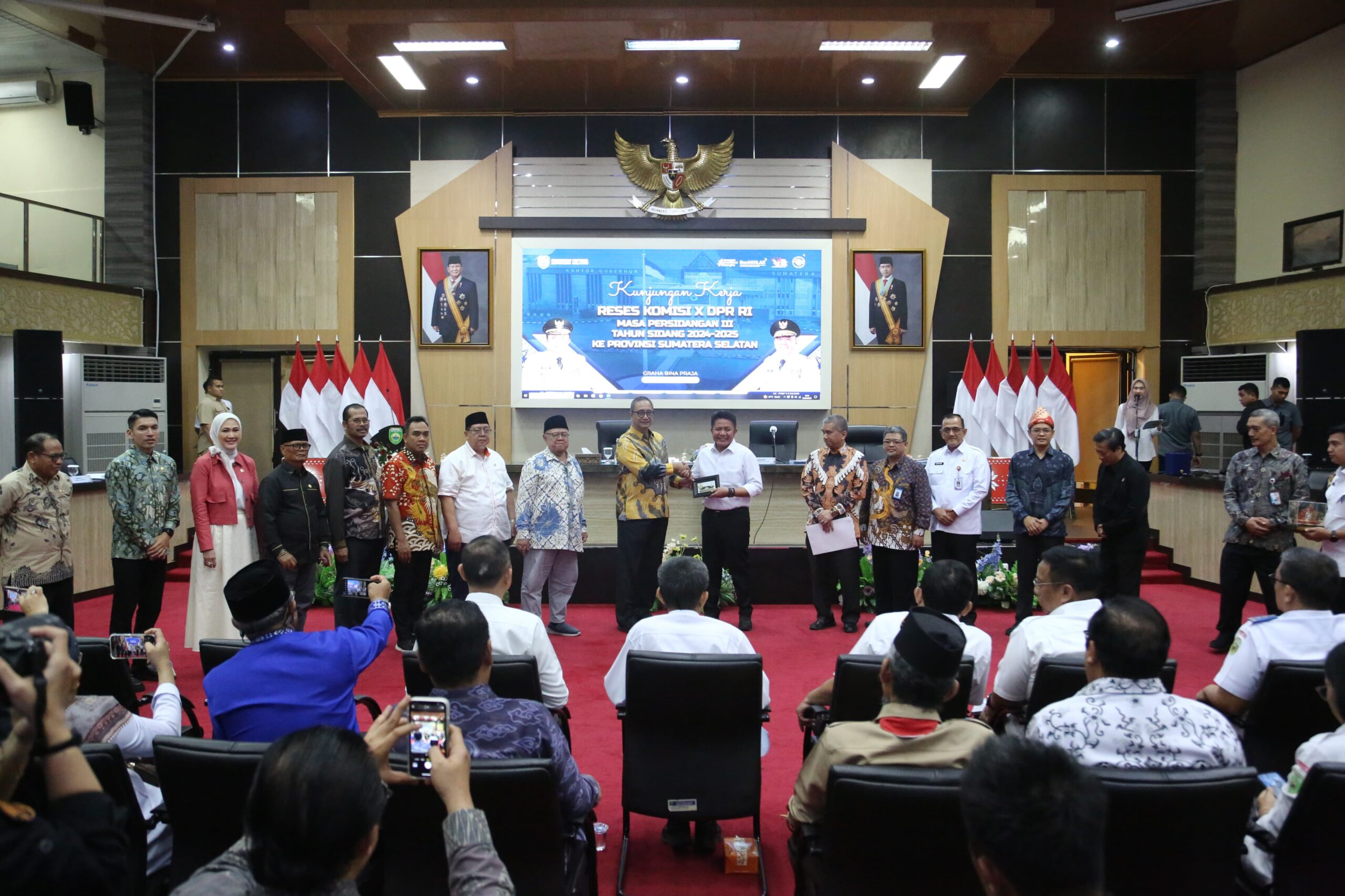 Reses Komisi X DPR RI Masa Persidangan III Tahun Sidang 2024–2025 di Provinsi Sumsel