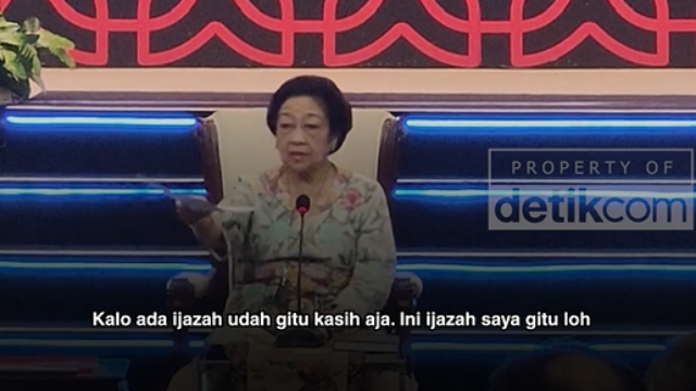 Megawati Soekarnoputri Sindir Jokowi soal Ijazah Palsu: Kok Susah Amat, Kalau Ijazahnya asli Kasih Aja