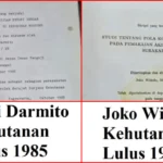 Misteri Lembar Pengesahan Skripsi Jokowi Gunakan Word, Lulusan di Tahun yang Sama Masih Gunakan Mesin Ketik Manual