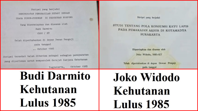 Misteri Lembar Pengesahan Skripsi Jokowi Gunakan Word, Lulusan di Tahun yang Sama Masih Gunakan Mesin Ketik Manual