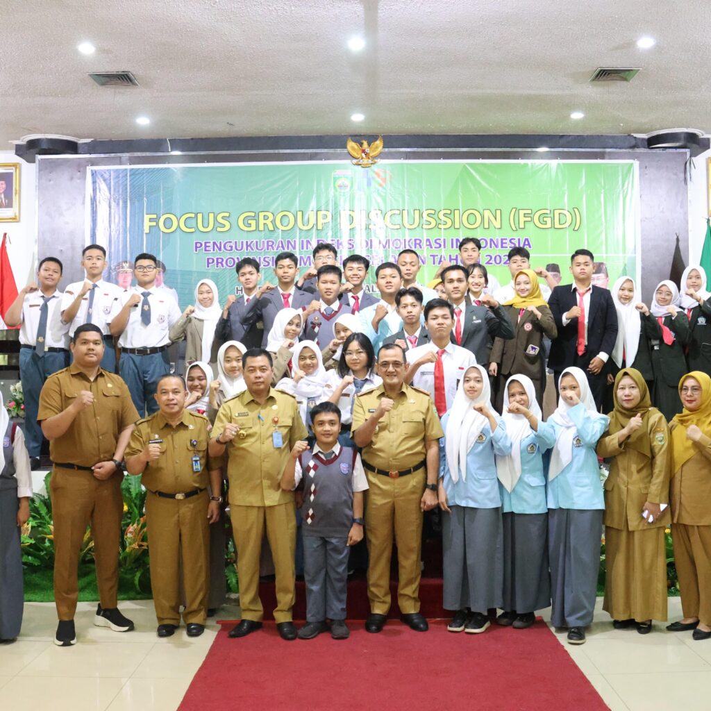 FGD Pengukuran Indeks Demokrasi Indonesia Provinsi Sumsel Tahun 2024