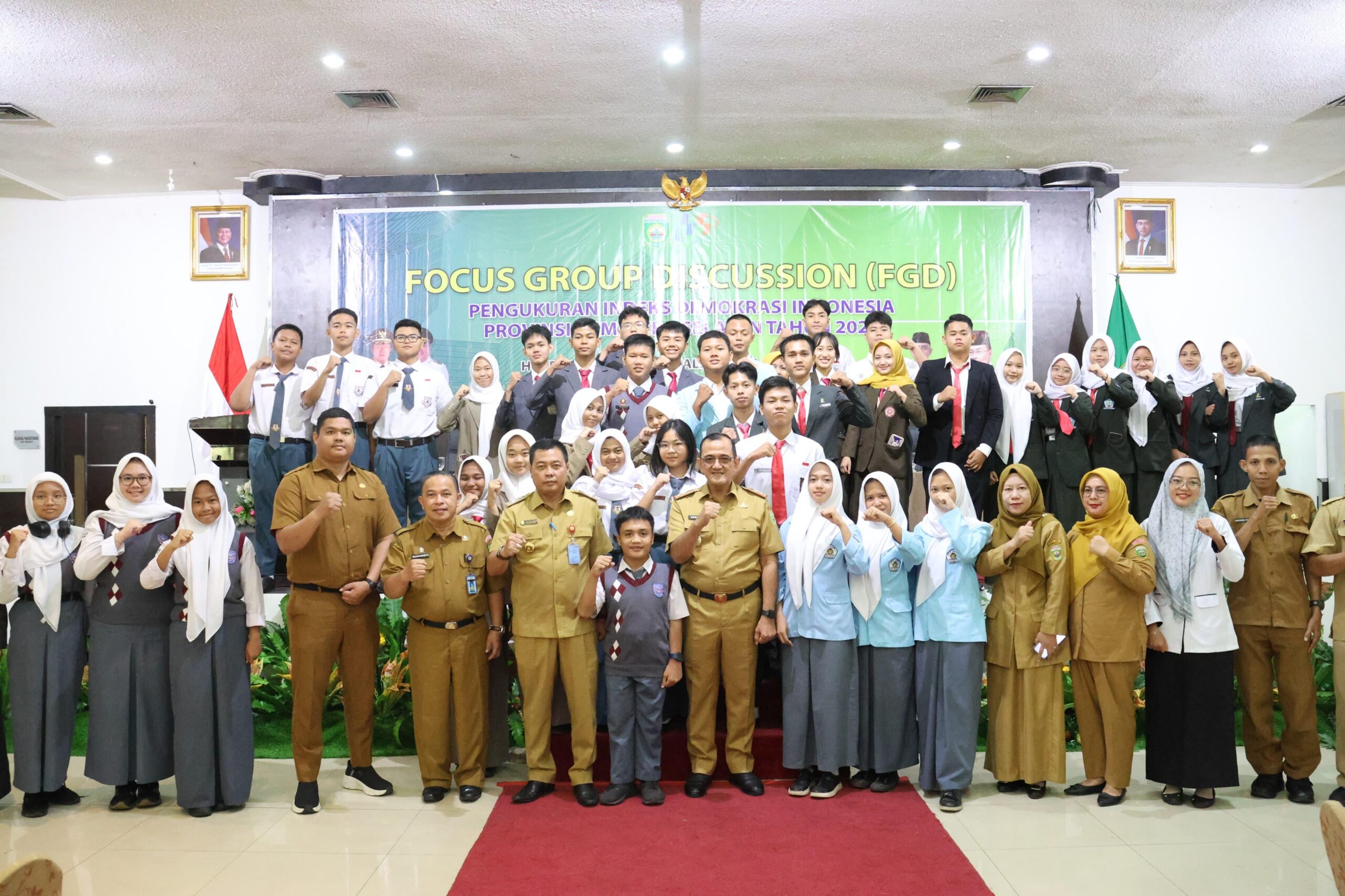 FGD Pengukuran Indeks Demokrasi Indonesia Provinsi Sumsel Tahun 2024