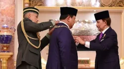 Presiden Prabowo Terima Bintang Kebesaran Tertinggi dari Sultan Brunei