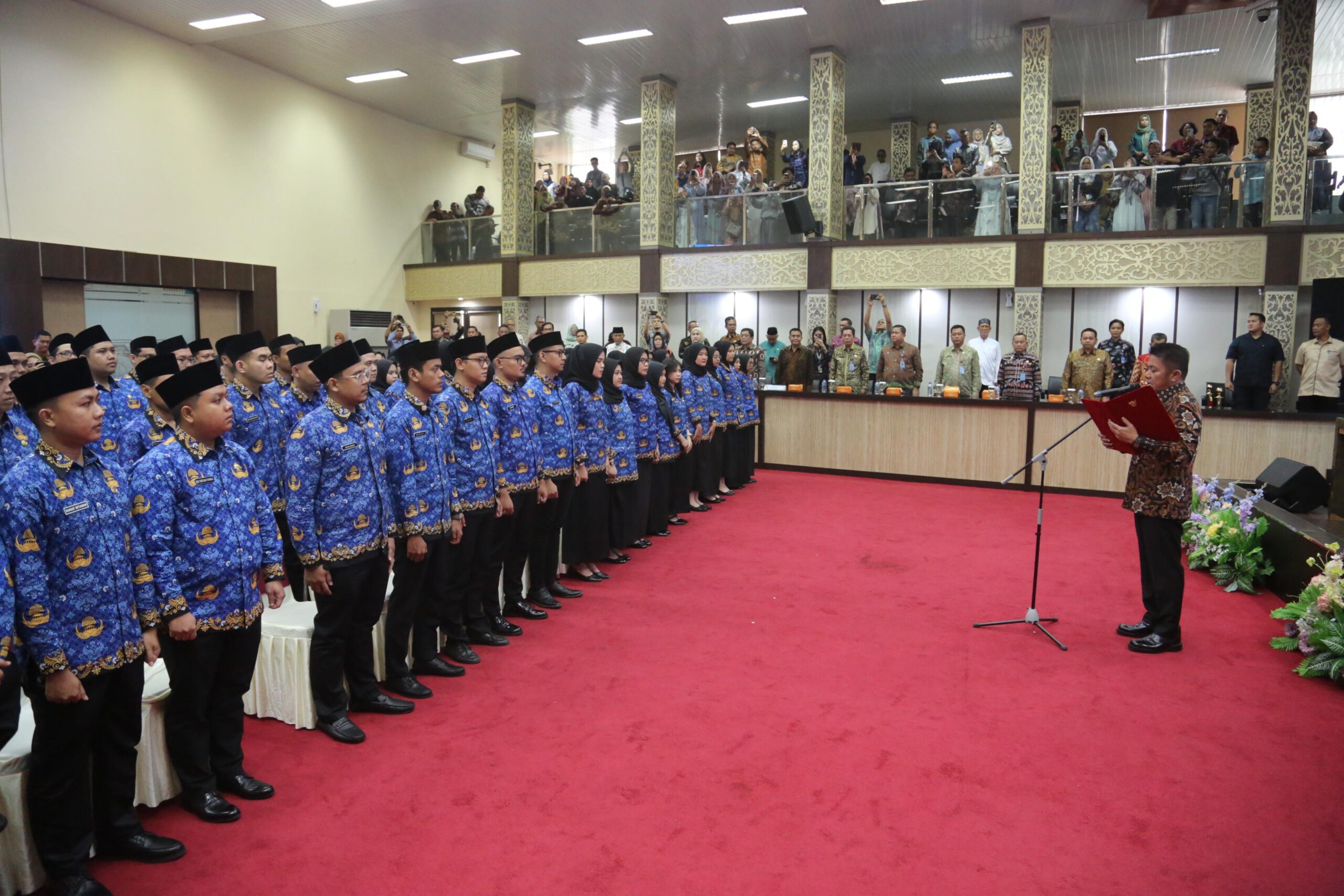 Pelantikan 101 CPNS Pemprov Sumsel Formasi Tahun 2024