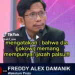 Mengejutkan, Viral! Waketum Projo Keceplosan Bilang Ijazah Jokowi Memang Palsu