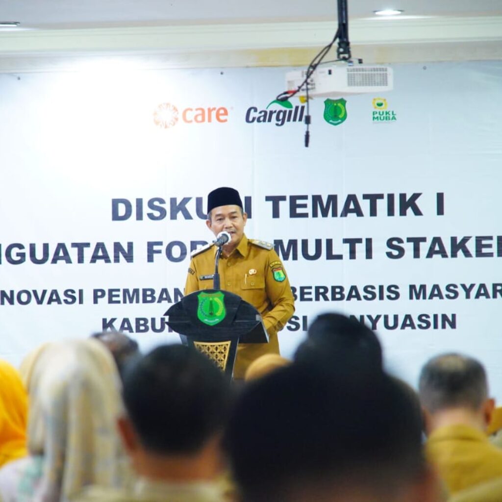 Diskusi Tematik I: Muba Perkuat Kolaborasi Multipihak untuk Pembangunan Berkelanjutan