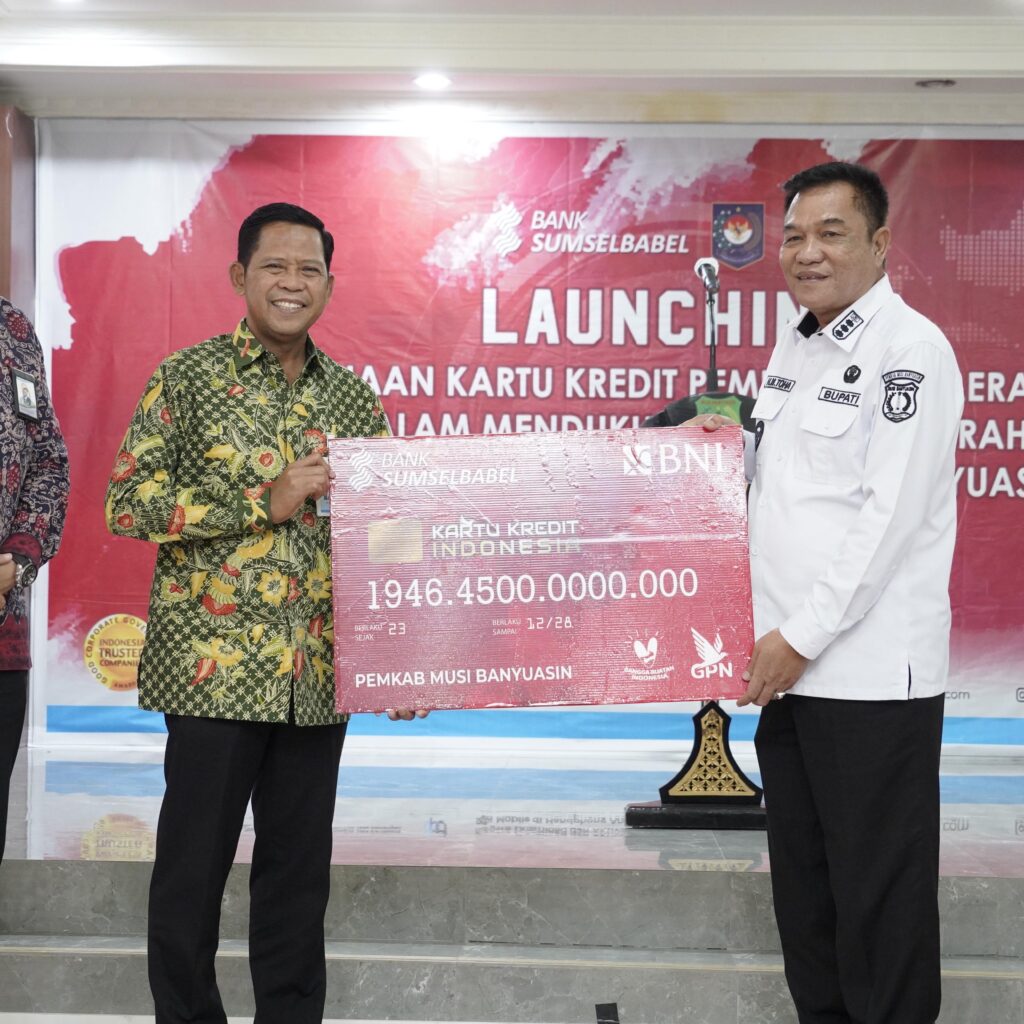 Muba Resmi Luncurkan Penggunaan Kartu Kredit Pemerintah Daerah