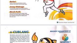 Maskot Si Cublang dan Logo Resmi Porprov XV dan Peparprov V Sumsel 2025