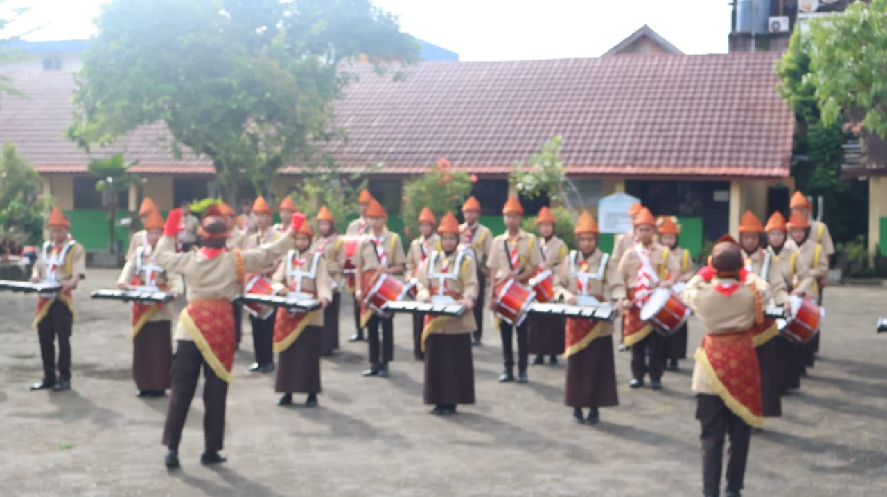 Kwartir Cabang Gerakan Pramuka Muba, Gelar Upacara Sebagai Peringatan Hari Bapak Pramuka Indonesia ke-113