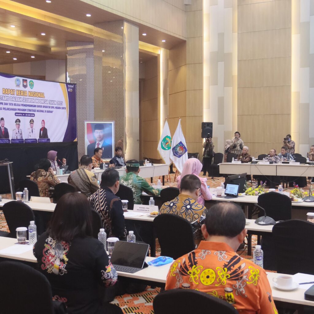 Sekda Muba Apriyadi Hadiri Rakernas Forsesdasi Tahun 2025