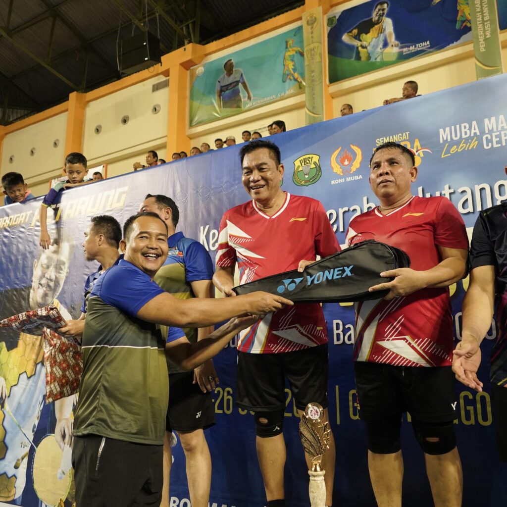 Kades Sereka Raih Juara 1 Kategori Eksekutif di Kejurda Bulutangkis Muba Cup 2025