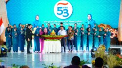 TP PKK Muba Hadiri Peringatan HKG ke-53 dan Rakon PKK serta Rakerda Dekranasda Sumsel 2025