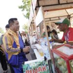 Sebanyak 136 Stand Kuliner Berjejer di Depan Rumah Dinas Bupati Muba