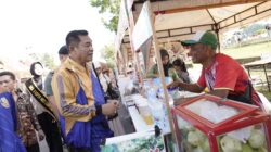 Sebanyak 136 Stand Kuliner Berjejer di Depan Rumah Dinas Bupati Muba