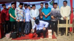 PeLetakkan Batu Pertama Pembangunan Ponpes Riyadhul Muslimin