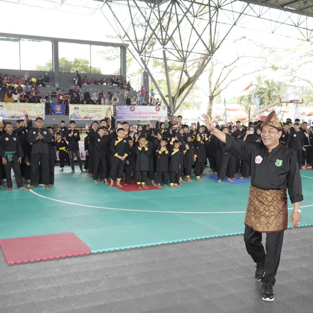 Bupati Toha Resmi Buka Kejuaraan Pencak Silat Bupati Cup III Muba 2025