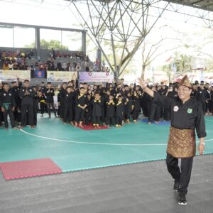 Bupati Toha Resmi Buka Kejuaraan Pencak Silat Bupati Cup III Muba 2025