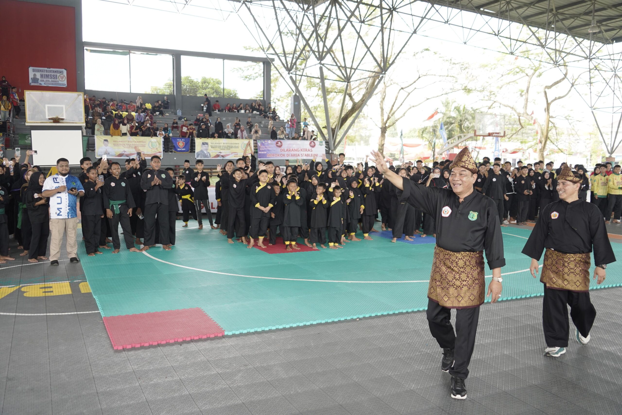 Bupati Toha Resmi Buka Kejuaraan Pencak Silat Bupati Cup III Muba 2025