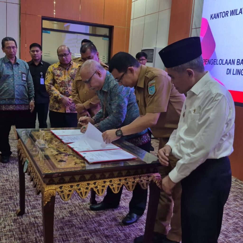 Pemkab OI MoU dengan DJKN Kaitan Pengelolaan Barang Milik Daerah dan Penagihan Piutang Daerah