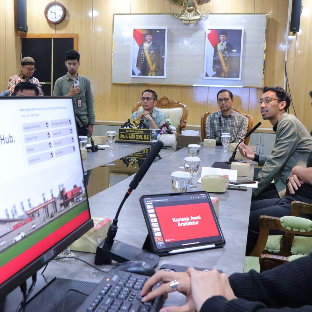 Bersama PT Bergaya Creative Group, Pemkot Palembang Bahas Revitalisasi Lapangan Hatta: Jadi Icon Olahraga Baru di Palembang