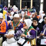 367 Jemaah Kloter 9 Tiba di Palembang, Satu Masih Dirawat di Tanah Suci