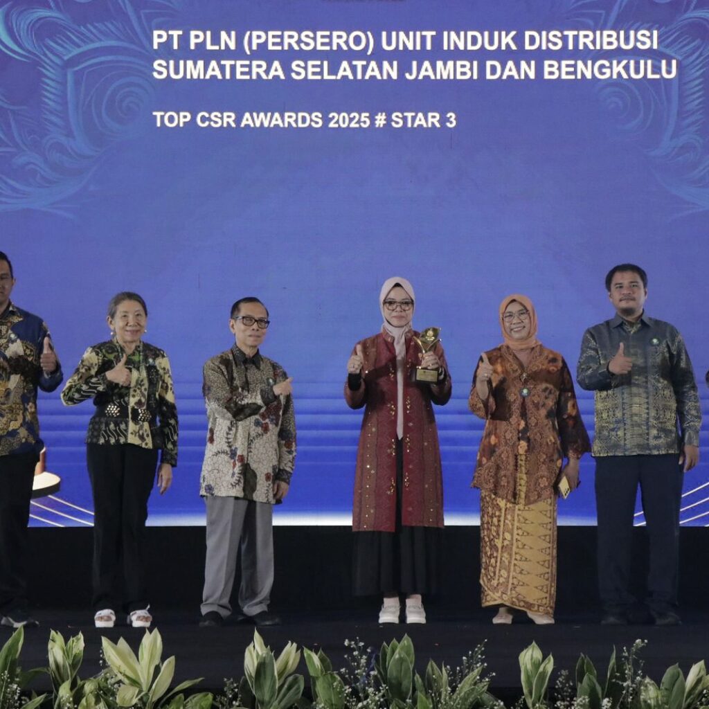 PLN UID S2JB Raih Top CSR Awards 2025, Bukti Komitmen untuk Lingkungan dan Pemberdayaan Masyarakat