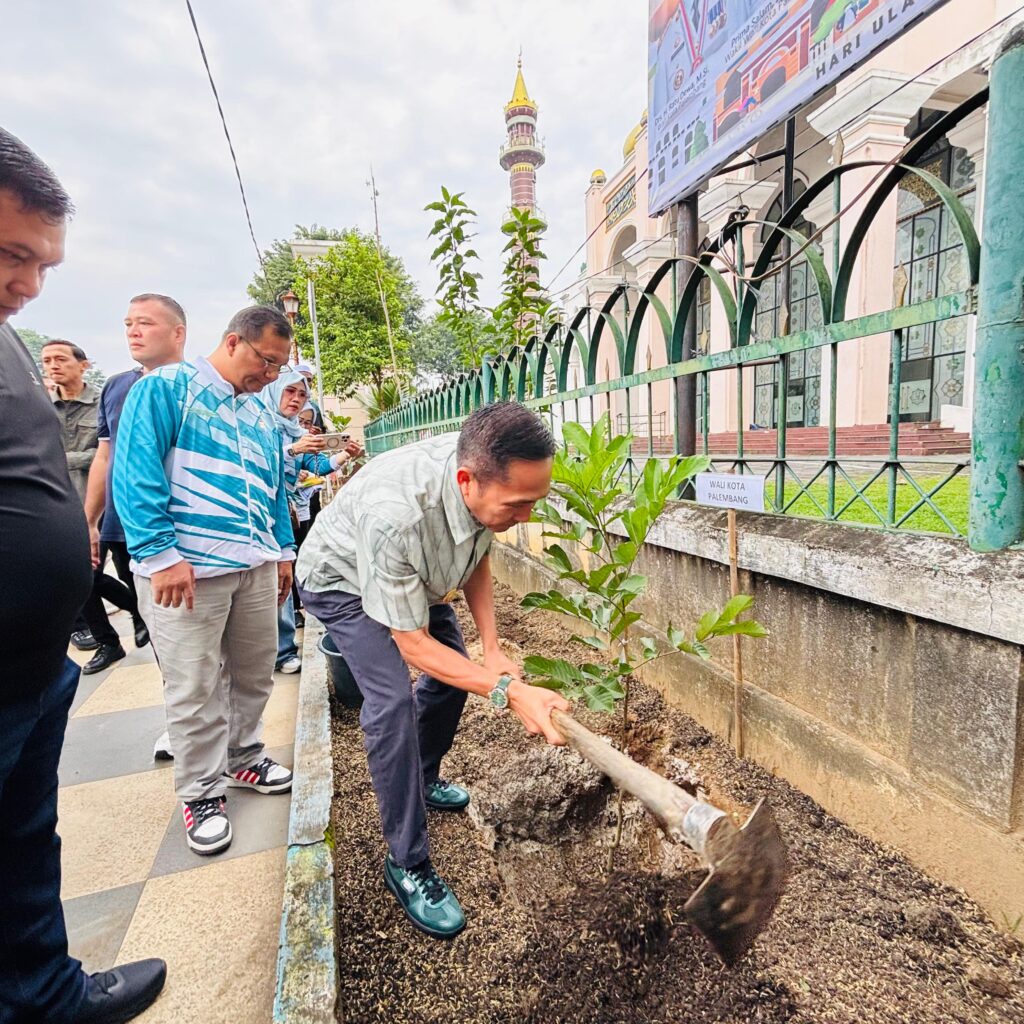 Palembang Akan Jadi Kota Buah, Ratu Dewa Mencanangkan Wajib Menanamkan Buah-buahan