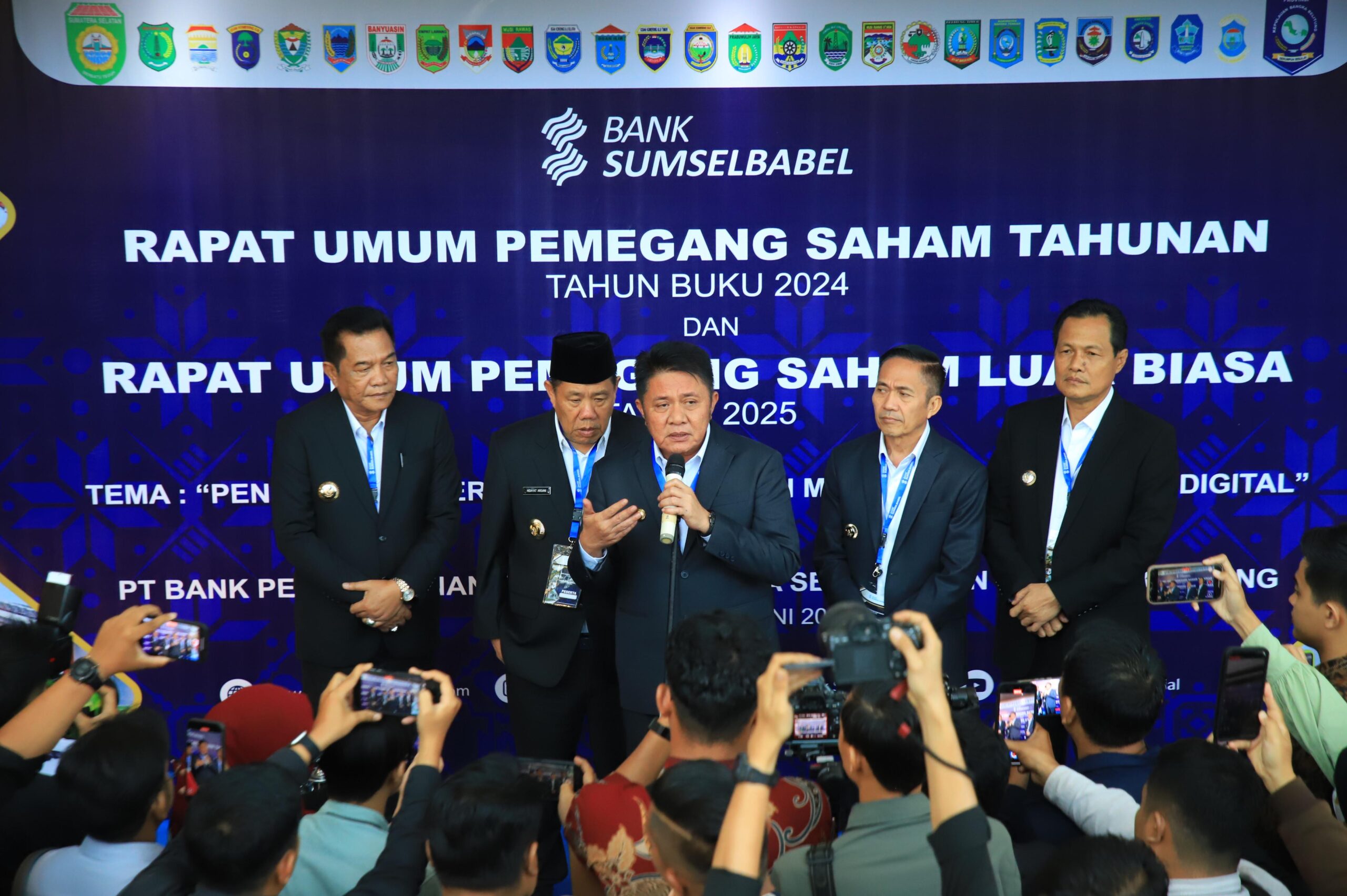 Rapat Umum Pemegang Saham (RUPS) Bank Sumsel Babel Tahun Buku 2024 dan RUPS Luar Biasa Tahun 2025