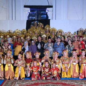 Pesona Tari-Tari Sambut Sumsel, Tampil Memukau di Lawang Borotan