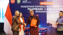 Maskapai Air Asia Resmi Buka kembali rute penerbangan Palembang–Kuala Lumpur