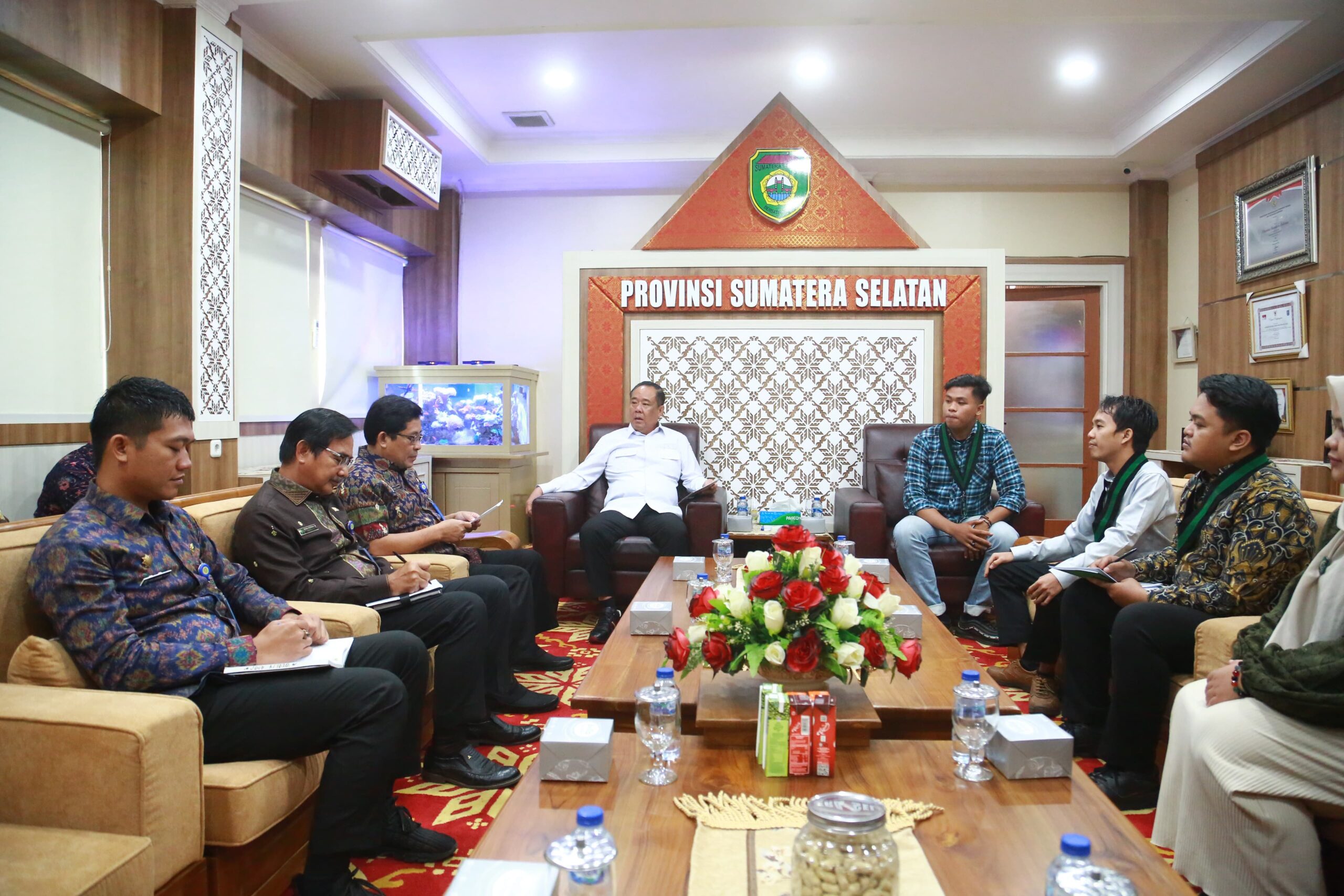 Wagub Sumsel Cik Ujang Dukung Rencana Latihan Kader III (Advance Training) Badko HMI Sumbagsel