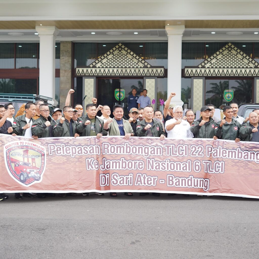TLCI Chapter 22 Resmi Dilepas ke Jambore Nasional, Herman Deru: Kalian Duta Sumsel
